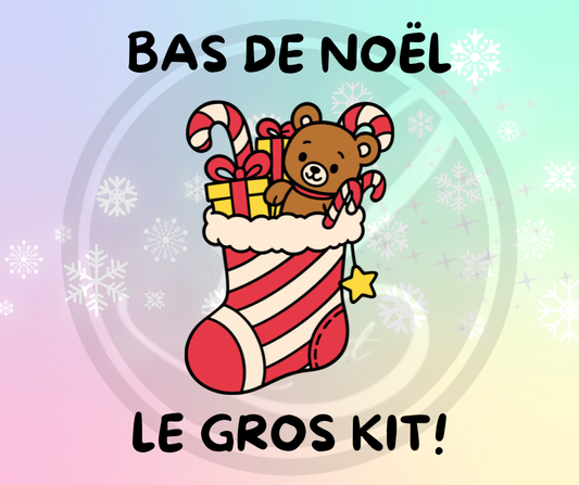 Bas de Noël - Le GROS kit