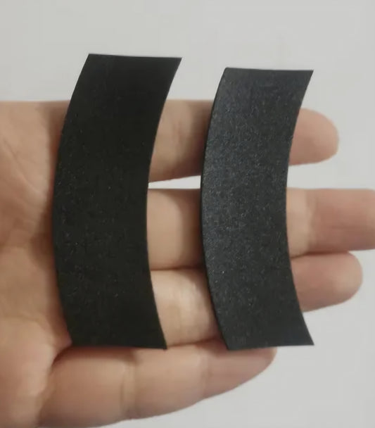 🖤 Patchs noirs UV en mousse – 110 unités